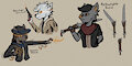 Under The Heartbeat Weapon Designs