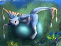 250513 PawKnight on a ball by PawKnight