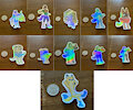 Holographic Stickers for Sale! by MajorLionhunk