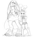 Gen and Truffle but more bunnyesque by AlloyRabbit