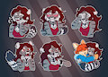 Jade Telegram Stickers by ljames