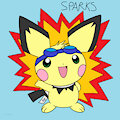 Sparks the Pichu by Consuelo95