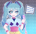 -Hatsune Miku does not talk to weak people!- by KuroNekoKimi