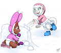 Snowball Fight -By NazzNikoNanuke-