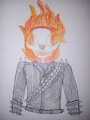 Seb as ghost rider