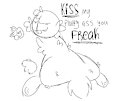 KISS MY FLUFFY ASS YOU FREAK by weirdpuppy