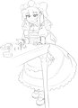 Matilda but she's actually a maid this time by AlloyRabbit