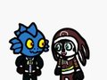 Gill Grunt and Fizz in winter clothing