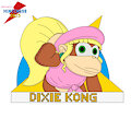 4 Kongs (Dixie, Diddy, Donkey & Baby Donkey Kong) by Minochu96