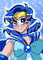 Digital Doodle - Sailor Mercury!