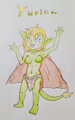 My Cute lil goblin girl sona OC self - Me Yurina by FidelTheMouse