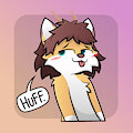 Huff sticker for Kamu