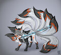 Ætherian Kitsune - Kyuubi Lvl Zero by Talonfangclaw