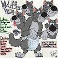 Wuffy Wolf Ref Sheet by RhythmCHusky94