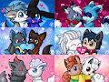 Valentines Couple Avatar/Icon Commissions ✨OPEN✨ by Veemonsito