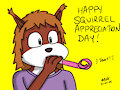 Happy Squirrel Appreciation Day! by Matathesis