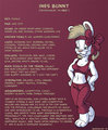 Character Info Sheet: Ines Bunny 