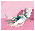 [CM] Sinking into Comfort (clothed ver.) by Malachyte