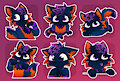 Telegram sticker pack for Metzi by AlexUmkaArt