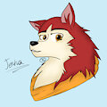 Scarf Doggie - Jenna (Balto) by RCBlackDie