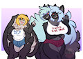 Felicia and Ruby by LittlestSiggy