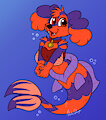 Art fight 2024 - lil cutie scarlet by CaptScorcher1998