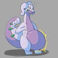 Goodra's belly by AlphabetABC