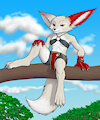 Shaka in a Tree A by DawnLux