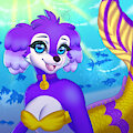 Art fight 2024 - sparkly Merpup marina by CaptScorcher1998