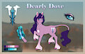 MLP: MAS - Dearly Dove Ref Sheet (Speedpaint Vid) by SilverWolf866