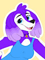 Art fight 2024 - marinas blue dress by CaptScorcher1998