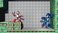 Mega Man vs Cut Man