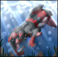 Art fight 2024 - Merpup scorcher and the shrimp by CaptScorcher1998