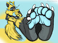 Zeraora's paws