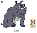 Beefcake Meeting Dog from Animal Alphabet #1