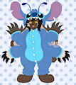 (COM) Stitch Onesie by dandyliondreamer