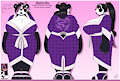 Bahm-Bu model sheet(clothed) by DrXII