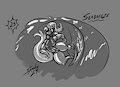 Random Doodle - Seabreeze Surfs! by GrayscaleRain