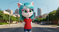 Natasha in Talking Tom & Friends by NatGallery