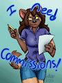 I need commissions