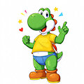 Yoshi in Shirt and Briefs