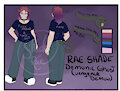 Rae Shade - Ref Sheet (Personal)