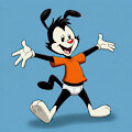 Yakko Warner Wearing a Shirt and Briefs