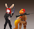 The sniper and the spy(By GaneneTheCindeleon) by ZzBluSniper21zZ