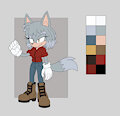 Female wolf ref design