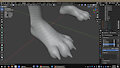 3d paws sneak peak. by hera