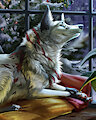 Winter evening (fragment) by MelodyOfForest