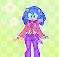 My Sonic in y2k outfit by DarkKendy