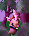 My part of the art trade with sacky by Noxara