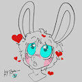 Pretty Basil Bunny PFP by BasilMuse